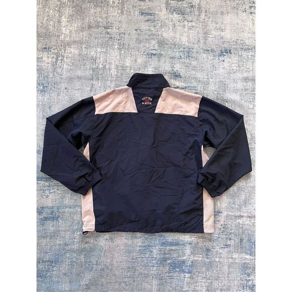 Cutter & Buck Dark Navy Blue and Cream Color Block Light Jacket Women's L - Picture 2 of 8